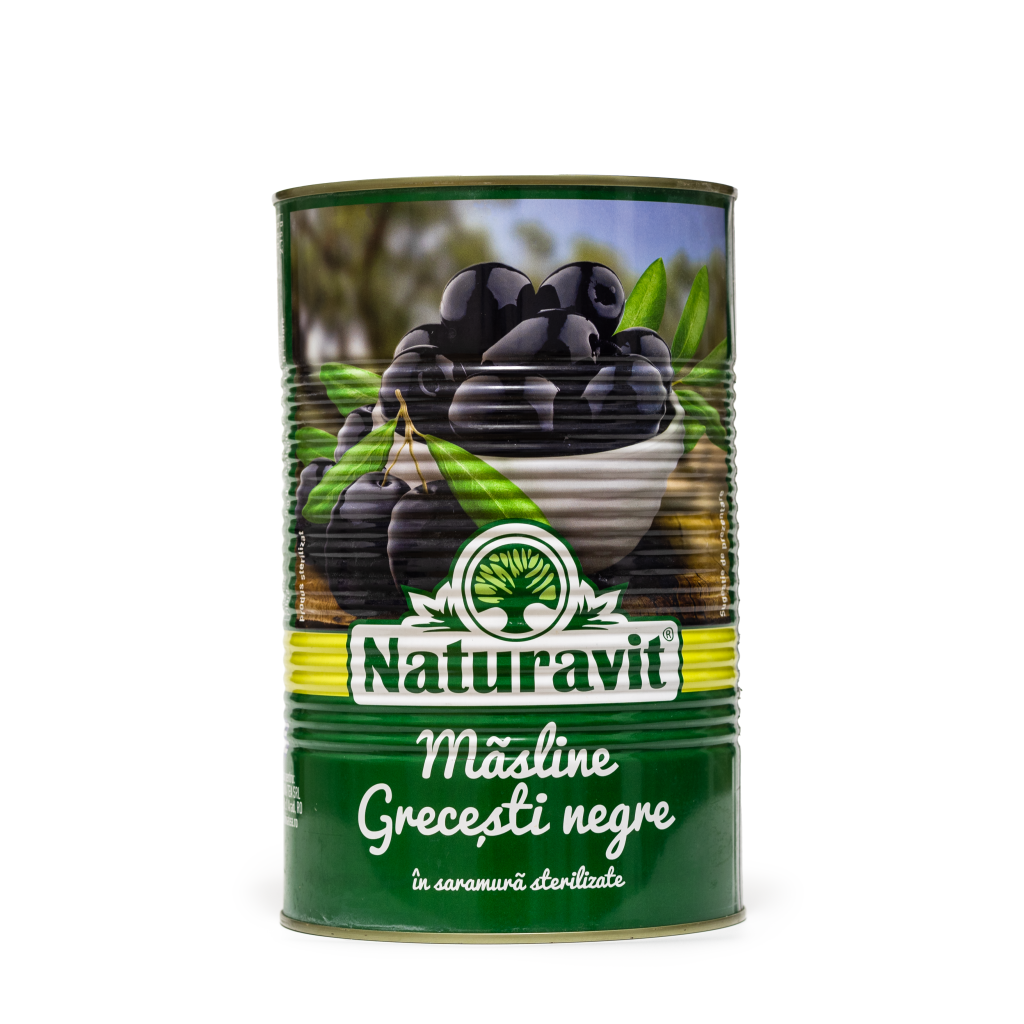 Masline negre Grecesti Horeca 2.5kg. | Naturavit